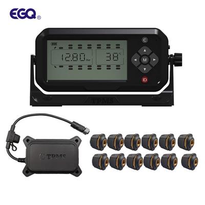 Reboque TPMS do caminhão de doze pneus