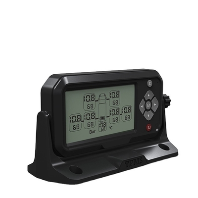 Sistema de monitoramento da pressão dos pneus do receptor de 6 rodas