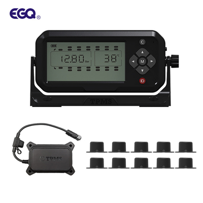Sistema de monitoramento de pressão dos pneus de baixa potência para caminhão TPMS para 10 rodas