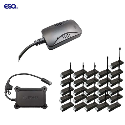 Sistema de monitoramento de pressão de pneus de caminhão 8dbm IP67 sensor à prova d'água