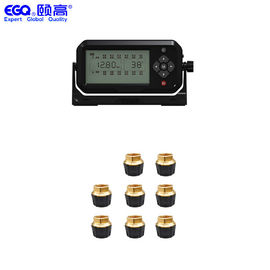 Monitor alto da pressão de pneumático de Digitas do caminhão dos pneus da definição oito