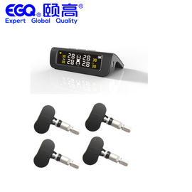 Sistema recarregável do carro TPMS do auto sistema de vigilância solar externo da pressão dos pneus
