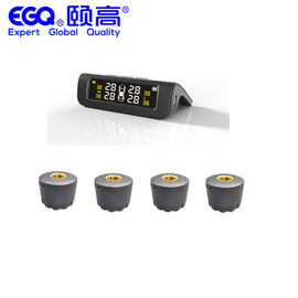 Sistema de vigilância solar da pressão dos pneus do tempo real do sistema do carro TPMS da exposição do LCD
