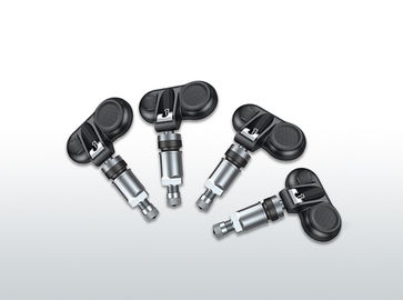Três sistema de vigilância da pressão dos pneus da exposição de segmento do sistema LCD do caminhão TPMS do pneu