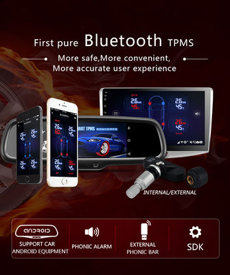 2.4Ghz Bluetooth sistema de vigilância de uma pressão dos pneus de 120 libras por polegada quadrada