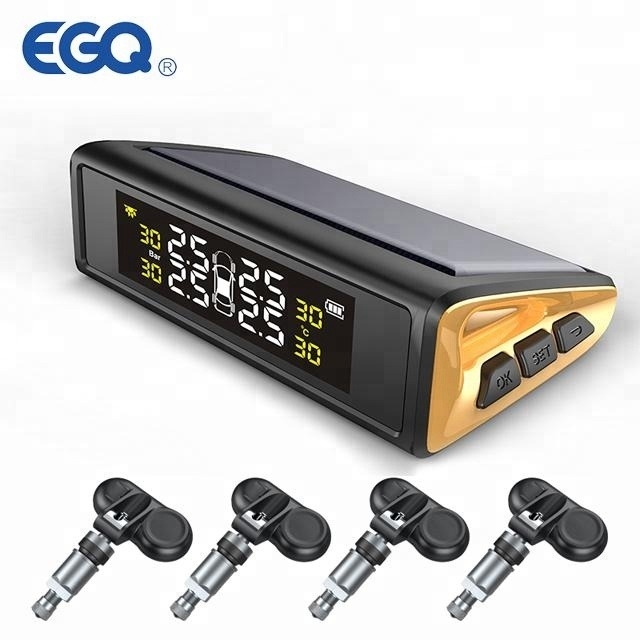 Monitoração relativa à promoção da pressão dos pneus do monitor da pressão dos pneus das energias solares TPMS do Auto-alarme do alarme da voz da melhor qualidade