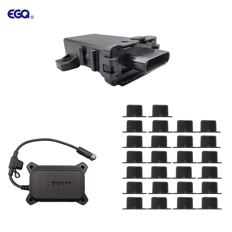 Sistema de monitoramento de pneus de reboque com sensor de temperatura sem fio TPMS para pneus de reboque