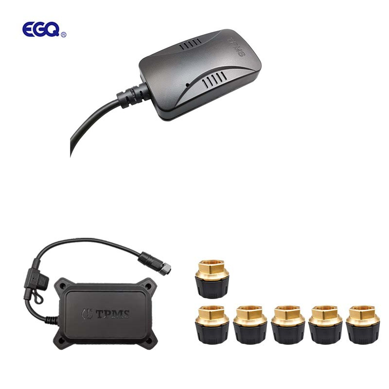 Padrão 232 Receptor digital para caminhão TPMS caminhão Compatível com vários sistemas de veículos Medidores de pneus